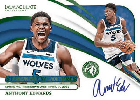 NBA 2023-24 PANINI IMMACULATE HOBBY 1 BOX RANDOM SERIAL BREAK 