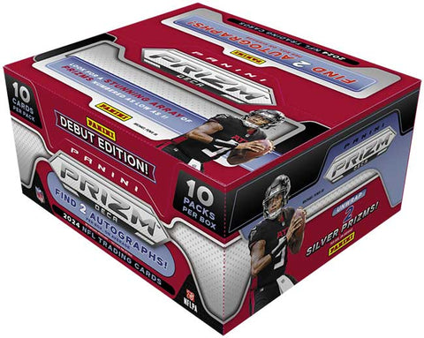 NFL 2024 PANINI PRIZM DECA HOBBY 2 BOX PICK YOUR COLOR 