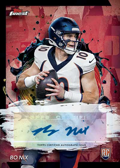 NFL 2024 TOPPS FINEST HOBBY 5 BOX PICK YOUR TEAM 