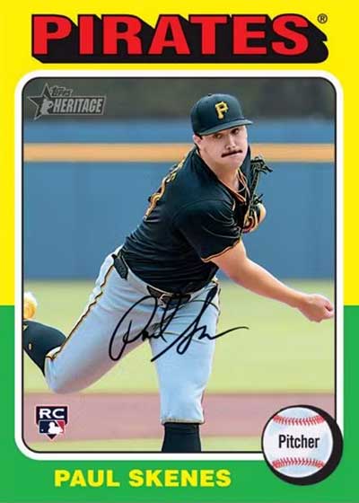 MLB 2024 TOPPS HERITAGE HIGH NUMBER 6 BOX [HALF CASE] + 1x SD HIGH END REPACK PICK YOUR TEAM 