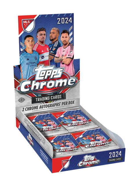2024 TOPPS MLS TOPPS CHROME HOBBY BOX