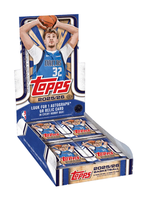 NBA 2025-26 TOPPS BASKETBALL JUMBO 2 BOX PYT 