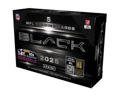 NFL 2025 PANINI BLACK HOBBY 3 BOX PYT 